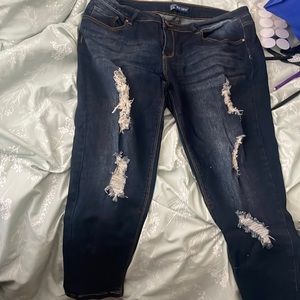 Ripped SkinnyJeans (Jeggings)